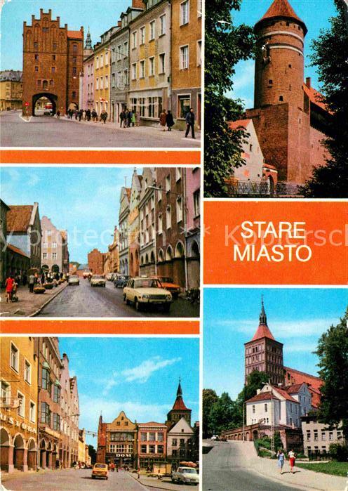 Olsztyn Allenstein Zamek Fragment skrzydla poludniowego Mu