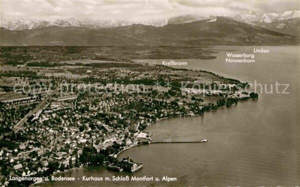 Langenargen Bodensee Kurhaus Schloss Montfort Alpen Fliegera