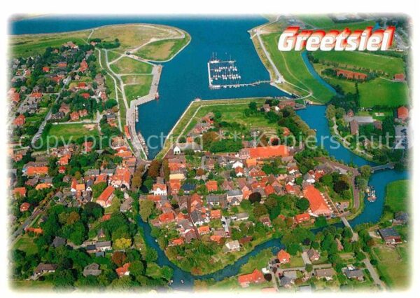 Greetsiel Erholungsort an der Nordseeküste Fliege