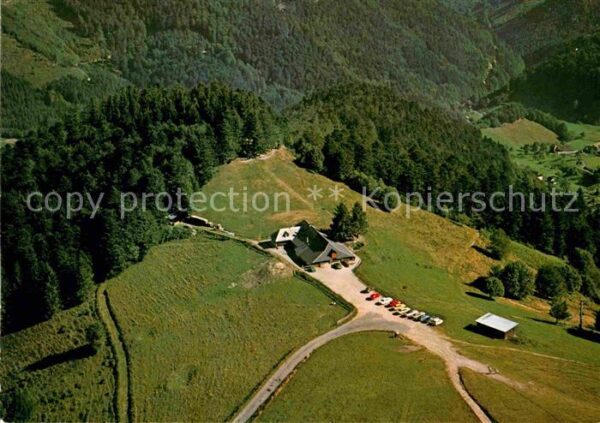 Muenstertal Schwarzwald Almgaststätte Kälbelescheuer Fliegerauf