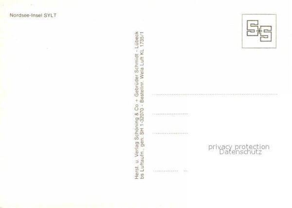 Insel Sylt Nordseeinsel Fliegeraufnahme – Bild 2
