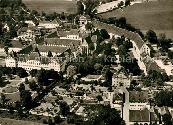 Salem Baden Schloss Fliegeraufnahme Original Strähl