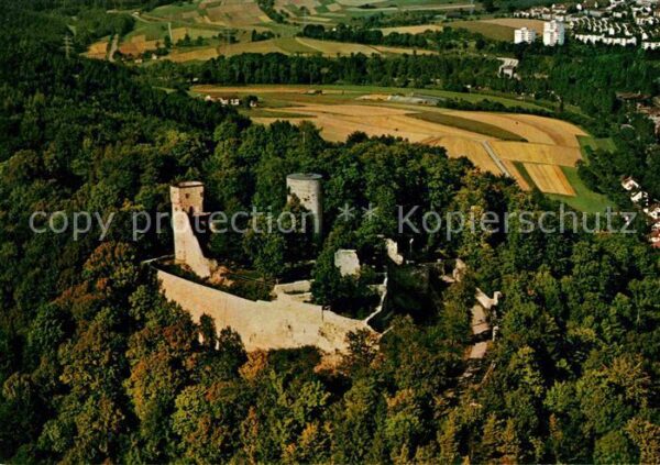 Nagold Schlossbergruine Hohen Nagold Schwarzwa