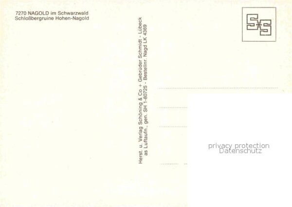 Nagold Schlossbergruine Hohen Nagold Schwarzwa – Bild 2