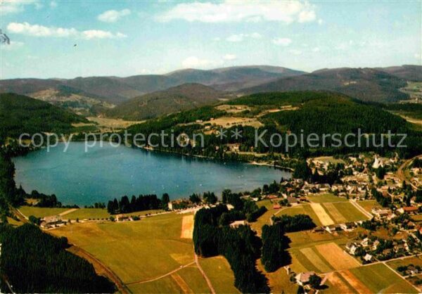 Titisee Schwarzwald Fliegeraufnahme
