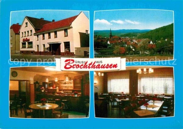 Brochthausen Gastwirtschaft Zur Erholung Ortsansicht