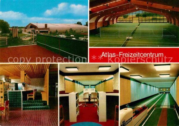 Ganderkesee Atlas Freizeitcentrum Tennishalle Kegel
