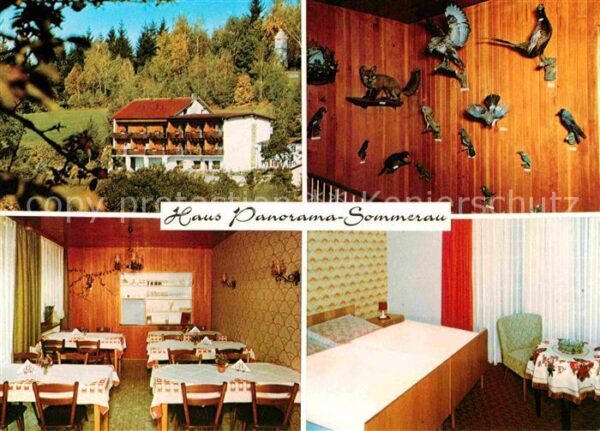 Sommerau Lohberg Haus Panorama Gästehaus Fremdenzimmer T