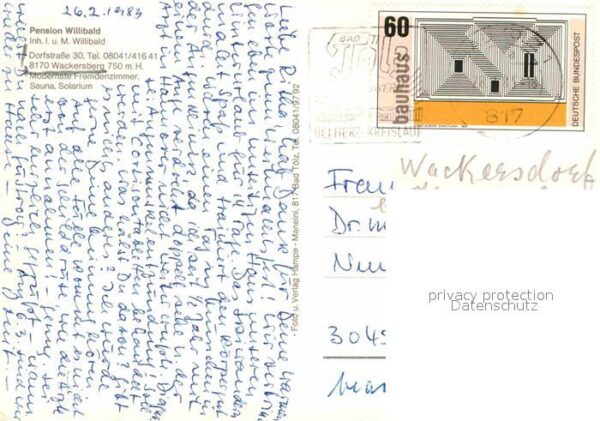 Wackersberg Bad Toelz Pension Willibald im Winter – Bild 2