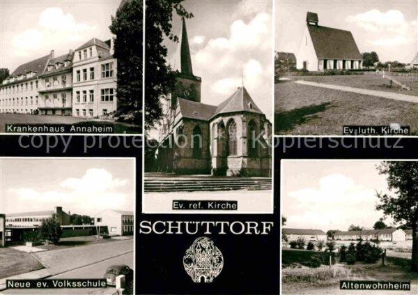 Schuettorf Krankenhaus Annaheim Kirchen Altenwohnh