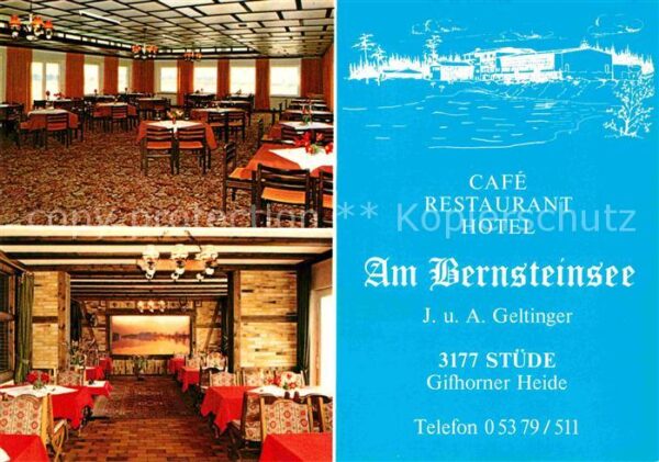Stuede Cafe Restaurant Hotel am Bernsteinsee