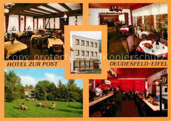 Deudesfeld Hotel Pension zur Post Restaurant Liege