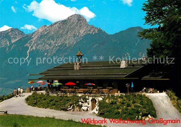 Grossgmain Restaurant Wolfschwang mit Wildpark Alp