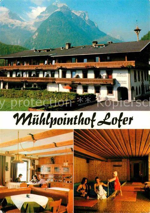 Lofer Pension Mühlpointhof
