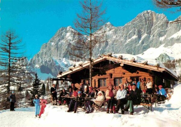 Ramsau Dachstein Steiermark Jausenstation Brandalm am Fusse des Dac