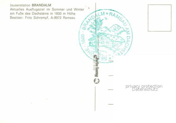 Ramsau Dachstein Steiermark Jausenstation Brandalm am Fusse des Dac – Bild 2