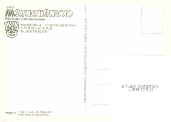Moenchhof Burgenland Priorat der Zisterzienserinnen Marienkr – Bild 2