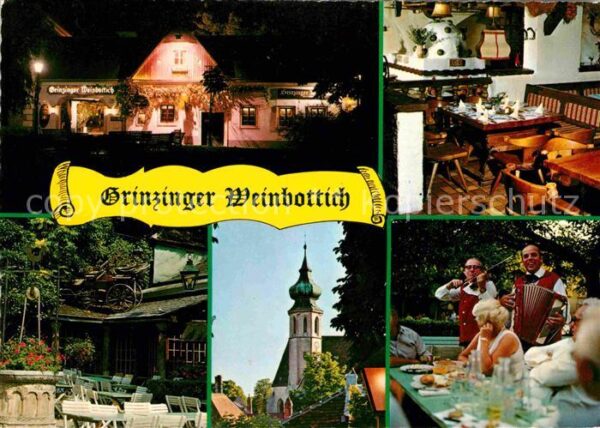 Wien Grinzinger Weinbottich Heurigenrestaura