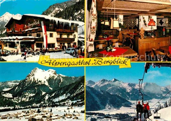 Lumberg Graen Tirol Alpengasthof Bergblick Skilift Alpenpan