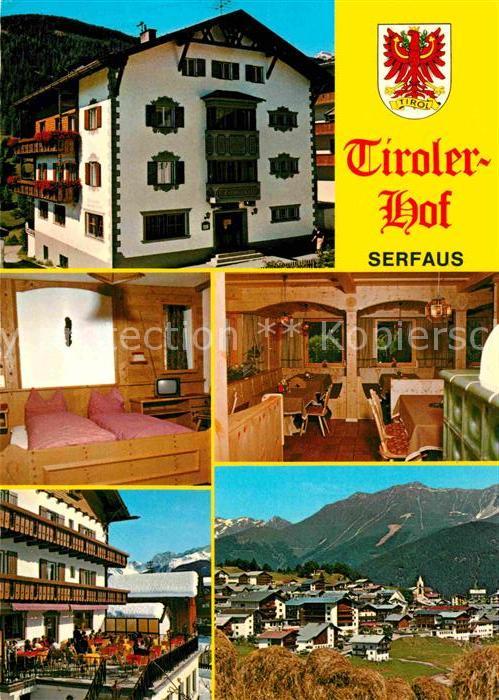 Serfaus Tirol Hotel Restaurant Tirolerhof Ortsansicht