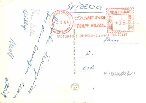 Follonica Camping Torre Mozza Badestrand Segelboo – Bild 2