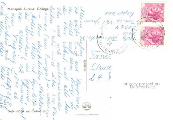 Firenze Florenz Mariapoli Aurelia College – Bild 2