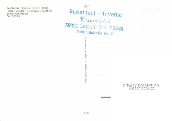 Latsch Vinschgau Restaurant Cafe Treindlerhof – Bild 2