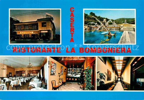 Caserta Ristorante Marziale La Bomboniera