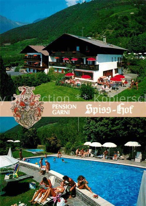 Algund Merano Pension Garni Spisshof Swimming Pool