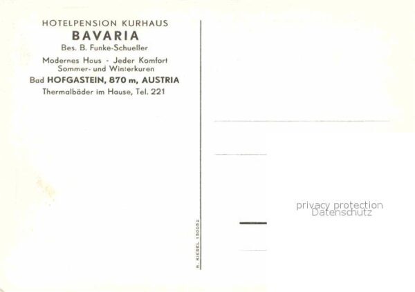 Bad Hofgastein Hotel Kurhaus Bavaria – Bild 2