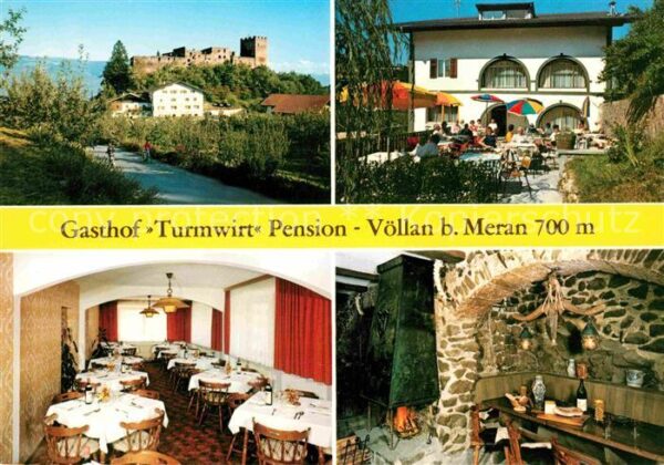 Voellan Lana Gasthof Turmwirt Pension Schloss