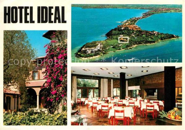 Sirmione Lago di Garda Hotel Idel Restaurant am Gardasee Flieg