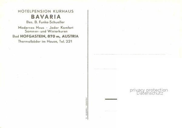 Bad Hofgastein Hotel Kurhaus Bavaria – Bild 2