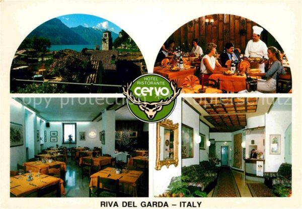 Riva del Garda Hotel Ristorante Cervo Gardasee Alpen