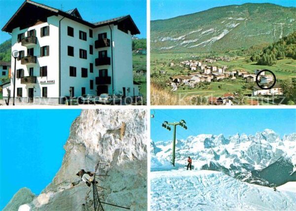 Cavedago Hotel Alle Rose Bergsteiger Skilift Win