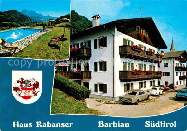 Barbian Haus Rabanser Swimming Pool Eisacktal A