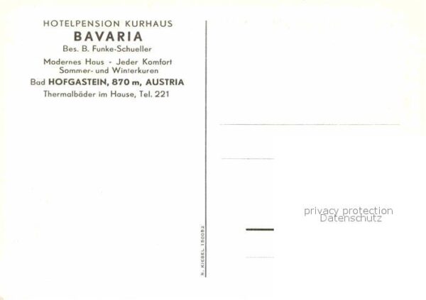 Bad Hofgastein Hotel Kurhaus Bavaria – Bild 2