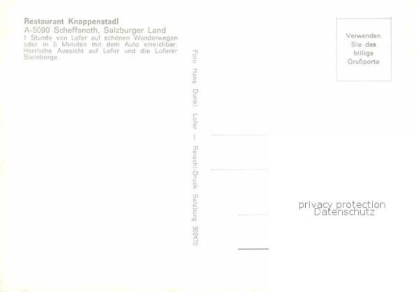 Scheffsnoth Restaurant Knappenstadl – Bild 2