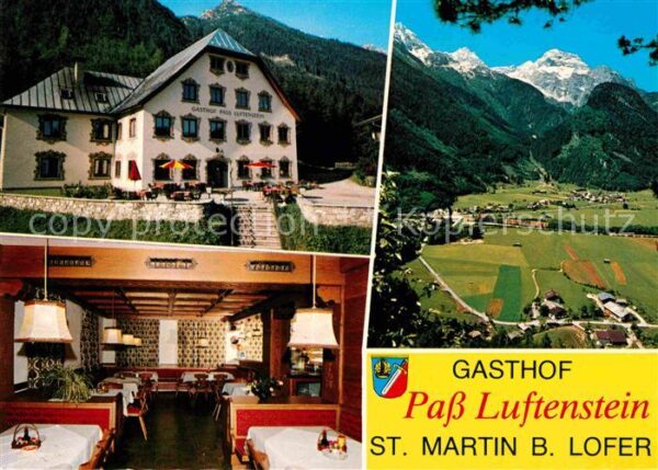 St Martin Lofer Gasthof Pass Luftenstein Loferer Steinb