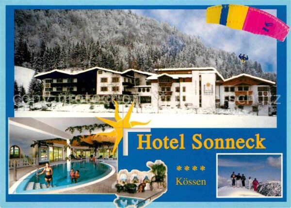 Koessen Tirol Hotel Sonneck Hallenbad Wintersportplat