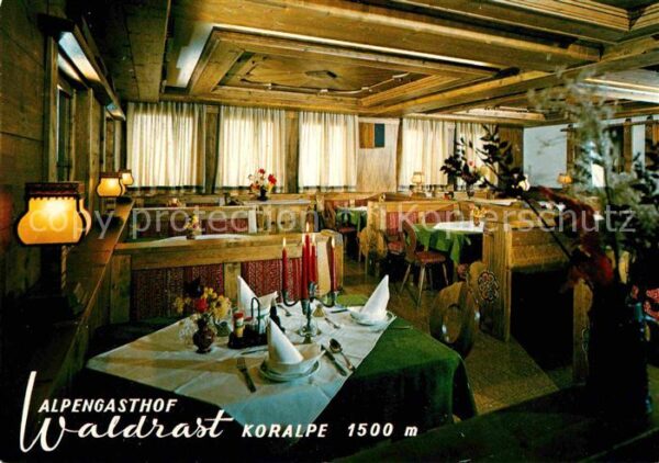 St Stefan Lavanttal Alpengasthof Waldrast Koralpe