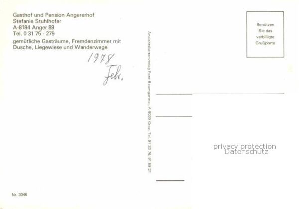 Anger Weiz Gasthof Pension Angererhof – Bild 2