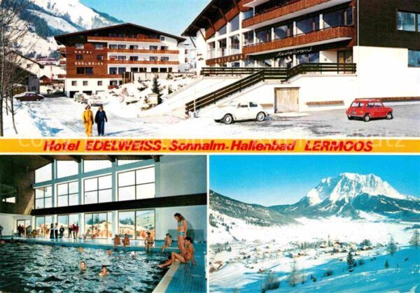 Lermoos Tirol Hotel Edelweiss Sonnenalm Hallenbad Win