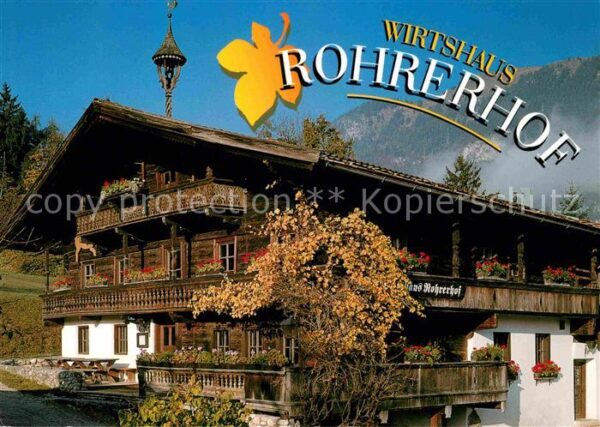 Kramsach Wirtshaus Rohrerhof Museum Tiroler Baue