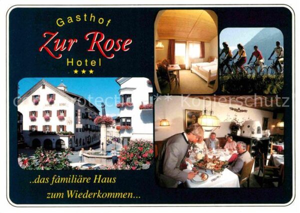 Steinach Brenner Tirol Gasthof Zur Rose Hotel Restaurant