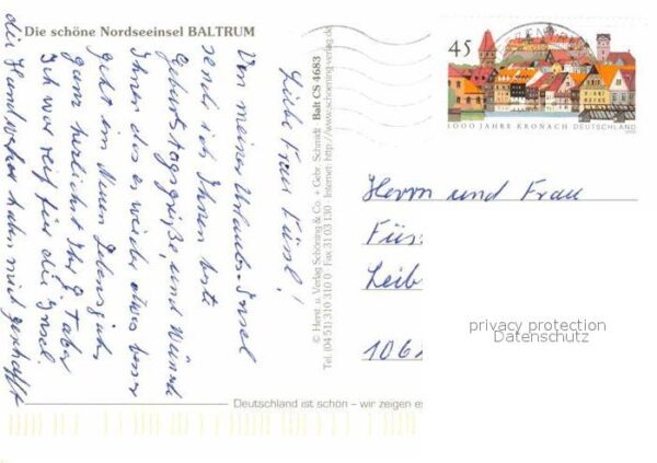 Baltrum Nordseebad Nordseeinsel Fliegeraufnahme – Bild 2