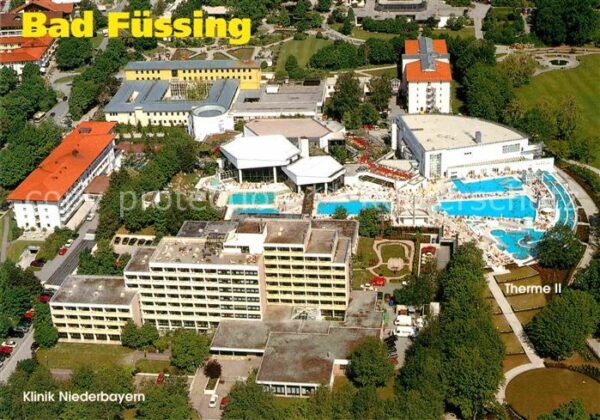 Bad Fuessing Klinik Niederbayern Fliegeraufnahme
