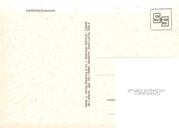 Garding Halbinsel Eiderstedt Fliegeraufnahme – Bild 2