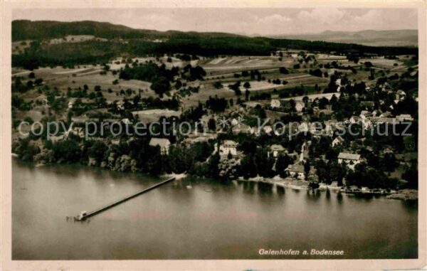 Gaienhofen Fliegeraufnahme