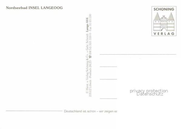 Langeoog Nordseebad Fliegeraufnahme Leuchtturm – Bild 2